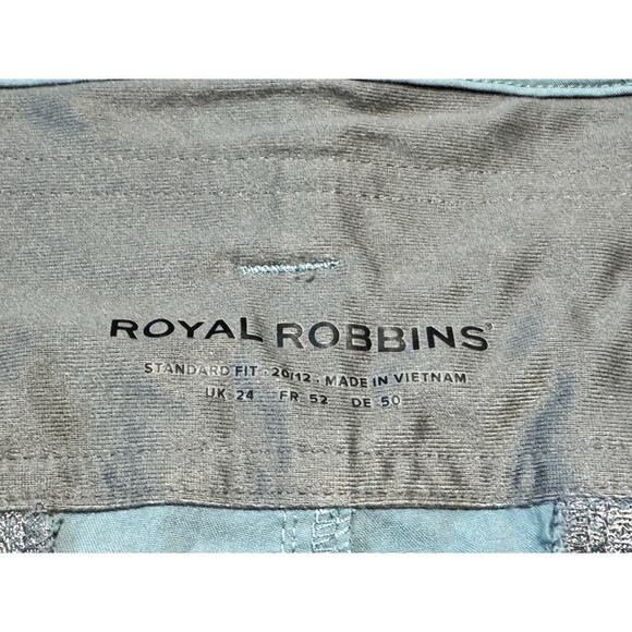 Royal Robbins Shorts, Women's size 20; Dark Teal/Green; Performance material - Picture 4 of 10